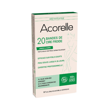ACORELLE-BANDES-DE-CIRE-FROIDE-CORPS-X-20-NUOO