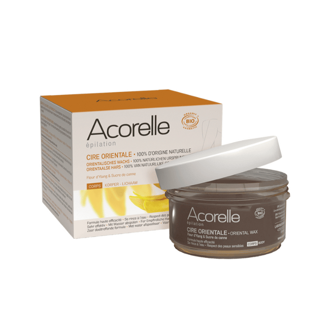 Cire Orientale Bio Ylang & Sucre de Canne avec Bandes - Nuoo