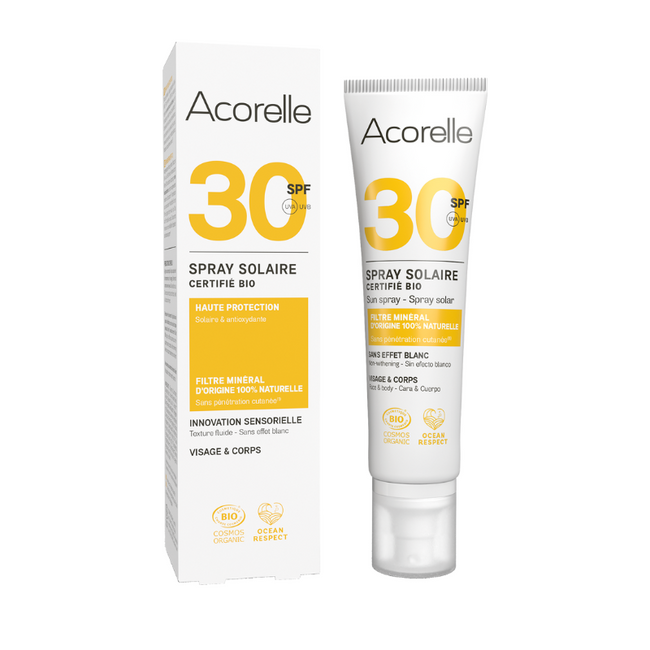 Spray Solaire Bio SPF 30 - Nuoo