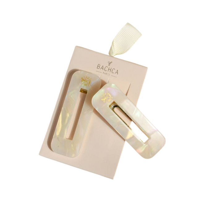 Duo de Barettes Nacre - Nuoo