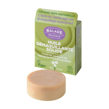 Balade en Provence - Huile Démaquillante Solide - Nettoyants & Démaquillants - Vegan - Bio - Made in France