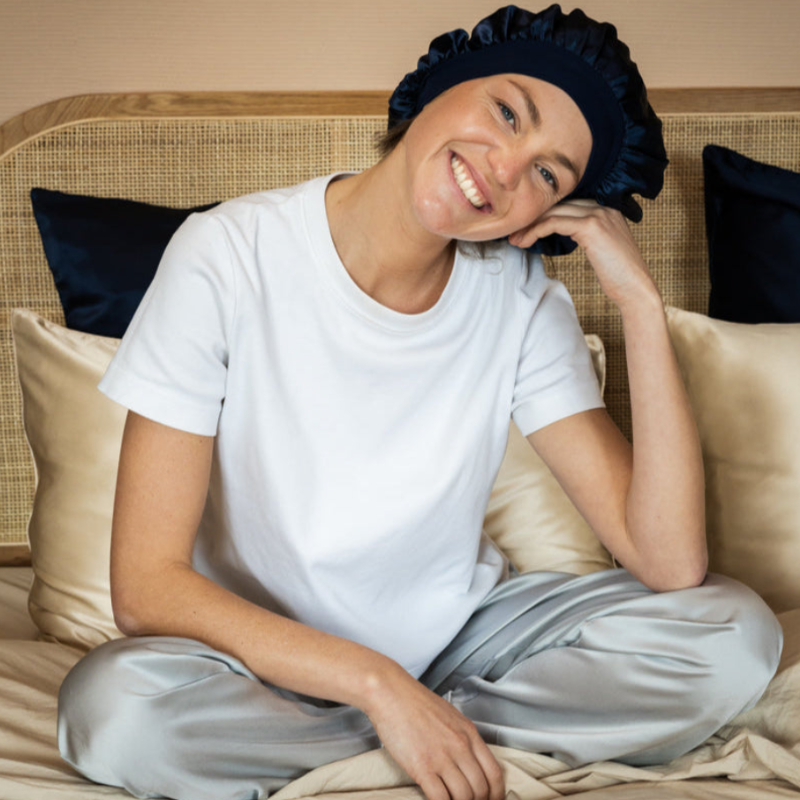 Bonnet de Nuit Pure Soie - Nuoo