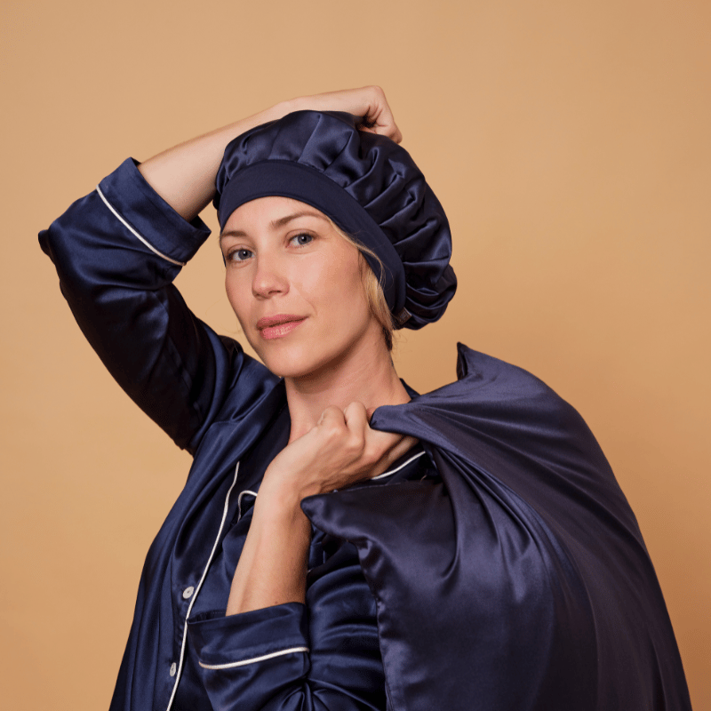 Bonnet de Nuit Pure Soie - Nuoo