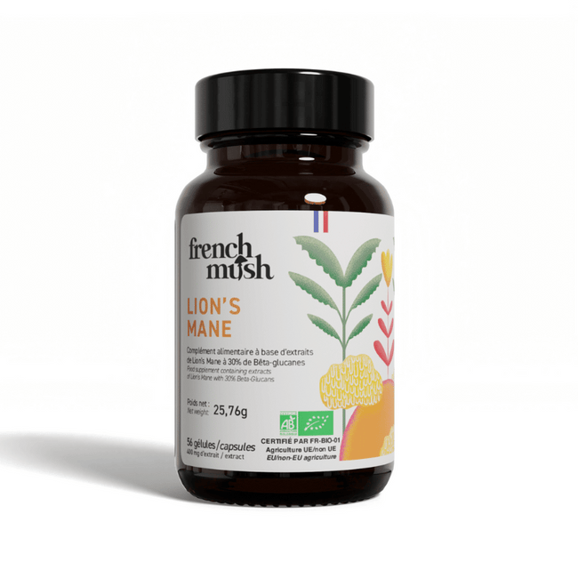Gélules d'Extrait de Lion's Mane - Nuoo