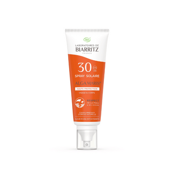 Laboratoires de biarritz -Solaires -Spray Solaire Bio SPF30