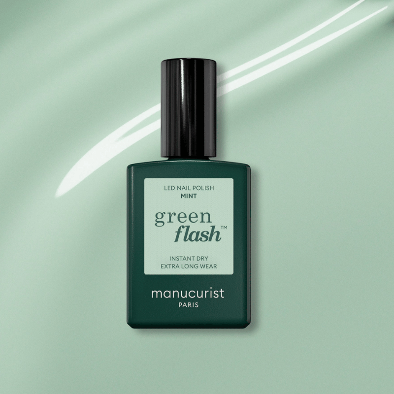 Vernis Green FLASH - Gamme Semi Permanent - Nuoo