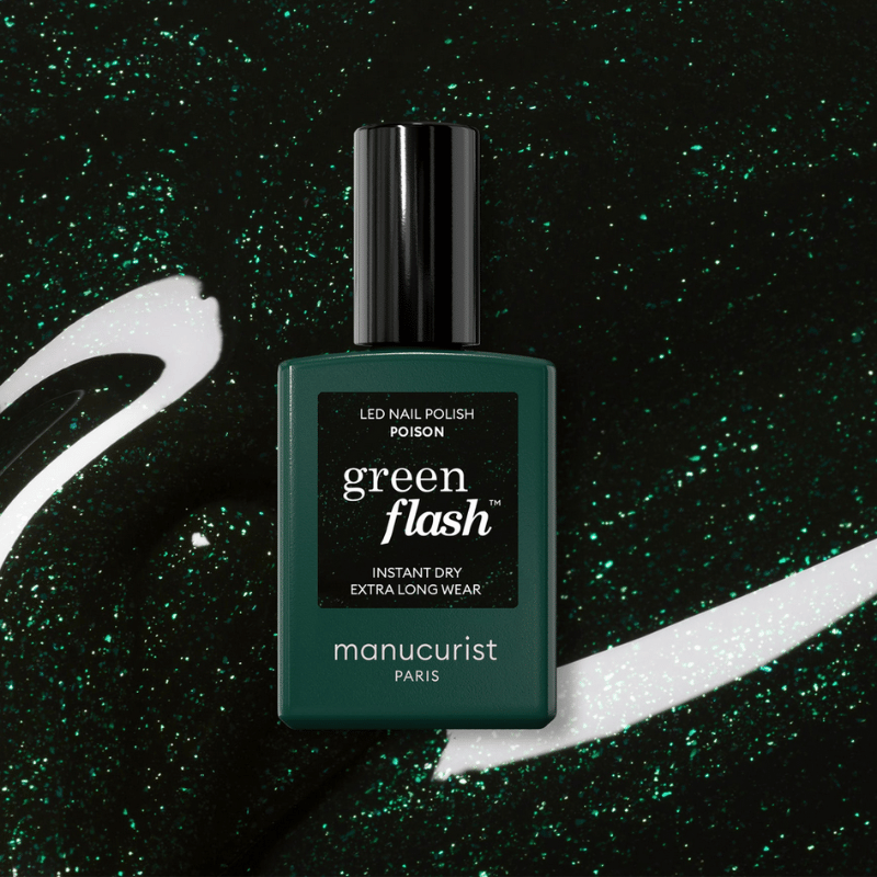 Vernis Green FLASH - Gamme Semi Permanent - Nuoo