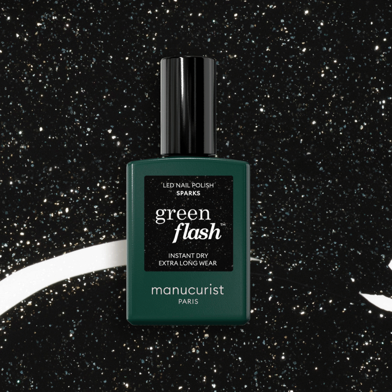 Vernis Green FLASH - Gamme Semi Permanent - Nuoo