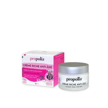Propolia - Crème Riche Anti-Âge - Pollen & Acide Hyaluronique