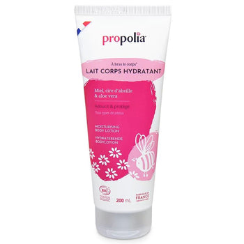 Propolia - Lait Corps Hydratant - Miel, Cire d’abeille & Aloe vera