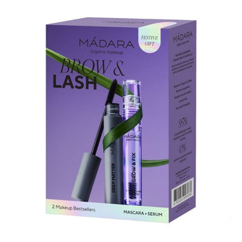 Madara - Coffret Brow & Lash Duo - Coffret de Noel - Vegan - Maquillage Bio