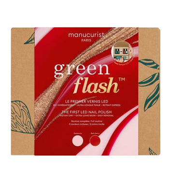 Manucurist - Coffret Green Flash - Vernis Permanent - Kit complet - Made in France