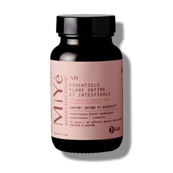 MiYé - Essentiels flore intime et intestinale - Compléments alimentaires - Made in France