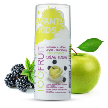 Toofruit - Soins visage enfant - Crème Tendre - Pomme & Mûre