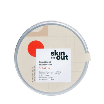 Skin & Out - CLEAR IN Complément alimentaire - Anti-imperfections