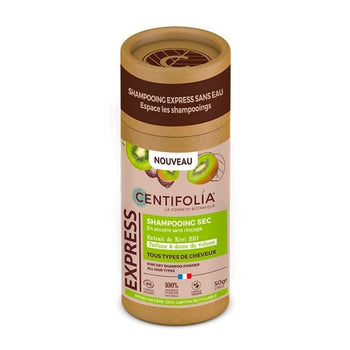 Centifolia - Shampoing Sec en Poudre Kiwi - Shampoings solides