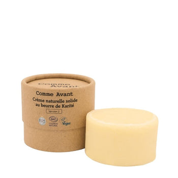 Comme Avant - Crème Naturelle au Beurre de Karité - Crèmes Hydratantes Solides