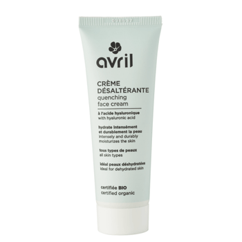 Crème désaltérante visage - Avril - Crèmes hydratantes bio