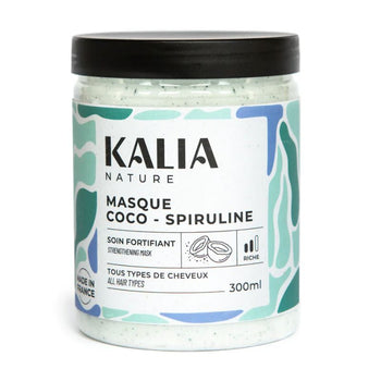 Kalia Nature - Masque Coco - Spiruline - Masques Capillaires - Vegan - Made in France
