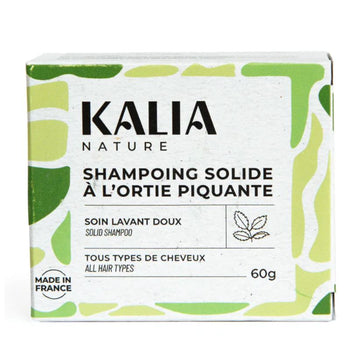 Kalia Nature - Shampoing Solide à l'Ortie Piquante -  Vegan - Made in France