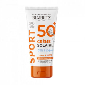 Laboratoires de Biarritz - Crème Solaire Bébé et Enfant - Visage & Corps - Bio