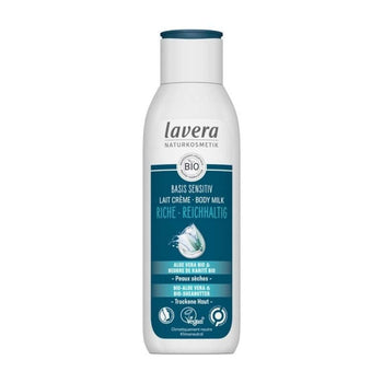 Lavera - Basis Sensitiv - Lait Crème Riche - Crèmes & laits hydratants