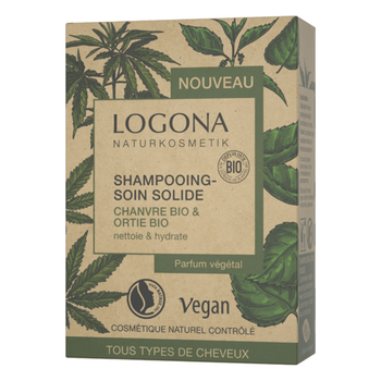 Shampoing solide Chanvre et Ortie - Logona - Shampoing solide
