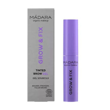 Madara - Grow & Fix Gel Sourcils teinté - maquillage sourcils - bio- Vegan