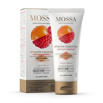 Mossa - Masques - Masque visage et crème de nuit energy boost - Nuoo
