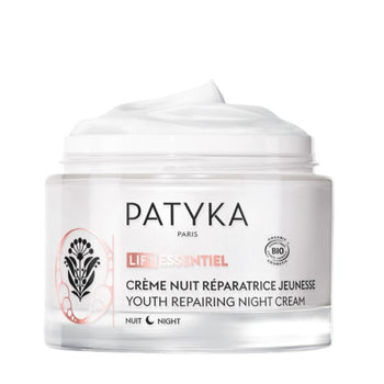 Patyka - Crème Nuit Réparatrice Jeunesse - Crèmes hydratantes nuit - peaux matures