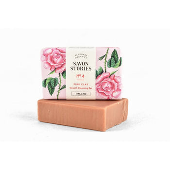 Savon stories - Savons solides - Savon à l'argile rose n°4 - Nuoo