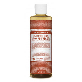 Dr. bronners - Gels douche - Savon liquide eucalyptus - Nuoo