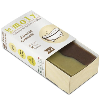 Le Moly - Savons solides - Savon amande chanvre bio - Nuoo