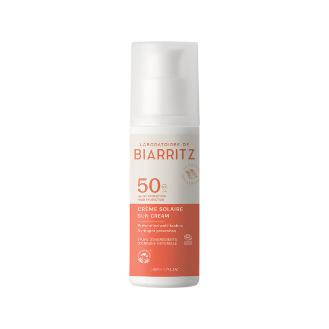 Crème Solaire Visage Bio SPF 50 - Nuoo