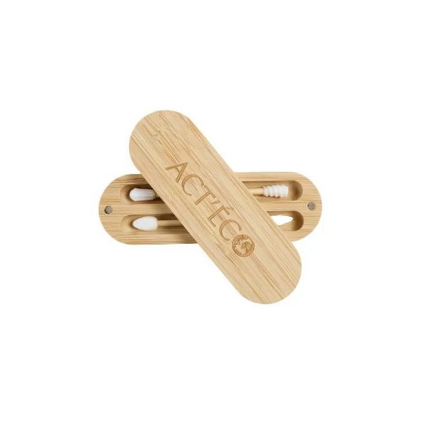 Lot De 2 Boîtes De 500 Cotons-tiges En Bambou 100% Naturel - HousePalero