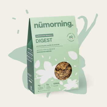 Superfood Granola DIGEST - Vanille + amande + pré & probiotiques