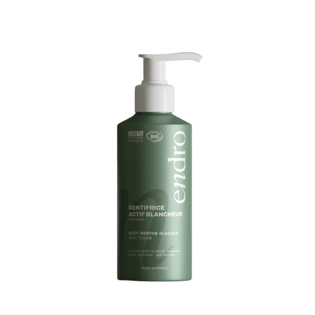 Dentifrice Actif Blancheur au Fluor | Menthe Glaciale - Nuoo