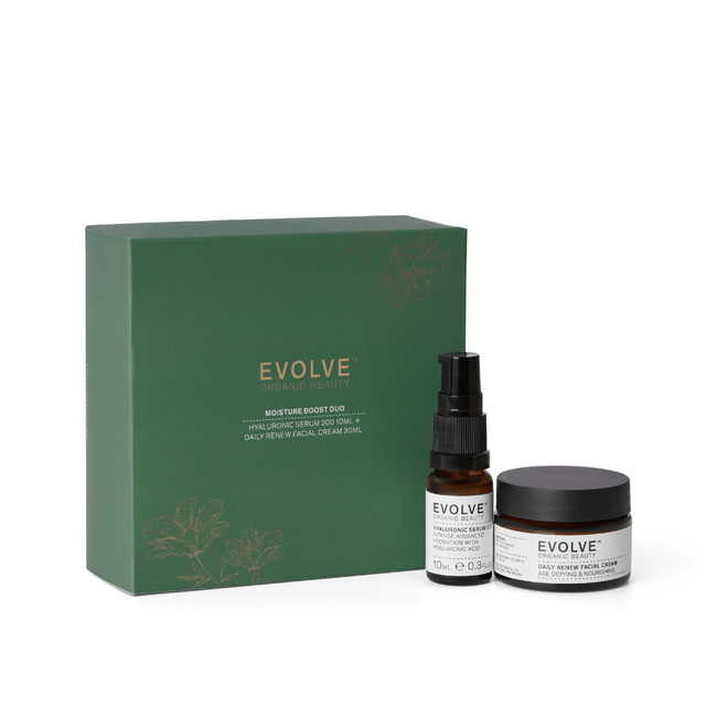 Moisture Boost Duo -  Coffret Sérum hyaluronique 200 + Crème visage daily renew - Nuoo