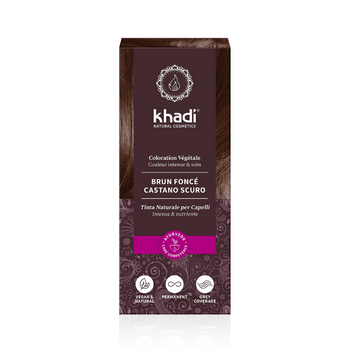 Khadi - Colorations - Teinture aux plantes Brun Foncé