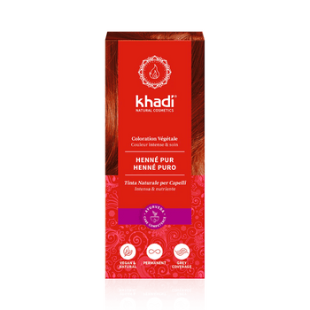 Khadi - Colorations - Teinture aux plantes Henné Pur