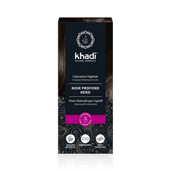 Khadi - Colorations - Teinture aux plantes Noir Profond - NUOO