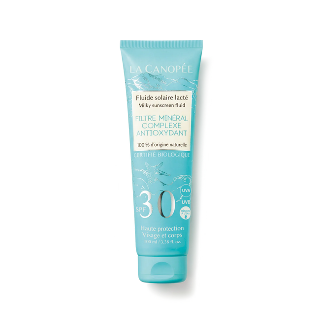 Fluide solaire lacté SPF30 haute protection - Nuoo
