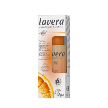 Lavera 30ML GLOW BY NATURE BOOSTER ÉCLAT VITAMINE C SÉRUM VISAGE