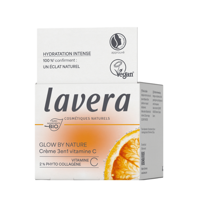 GLOW BY NATURE - Crème 3en1 Vitamine C - Nuoo