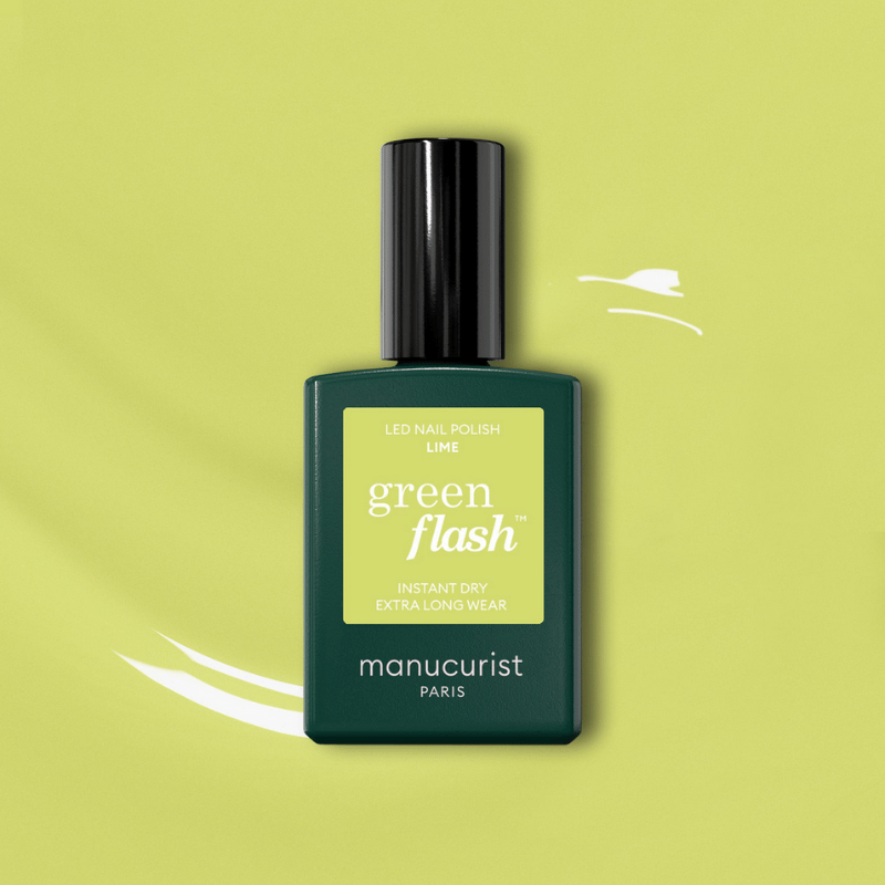 Vernis Green FLASH - Gamme Semi Permanent - Nuoo