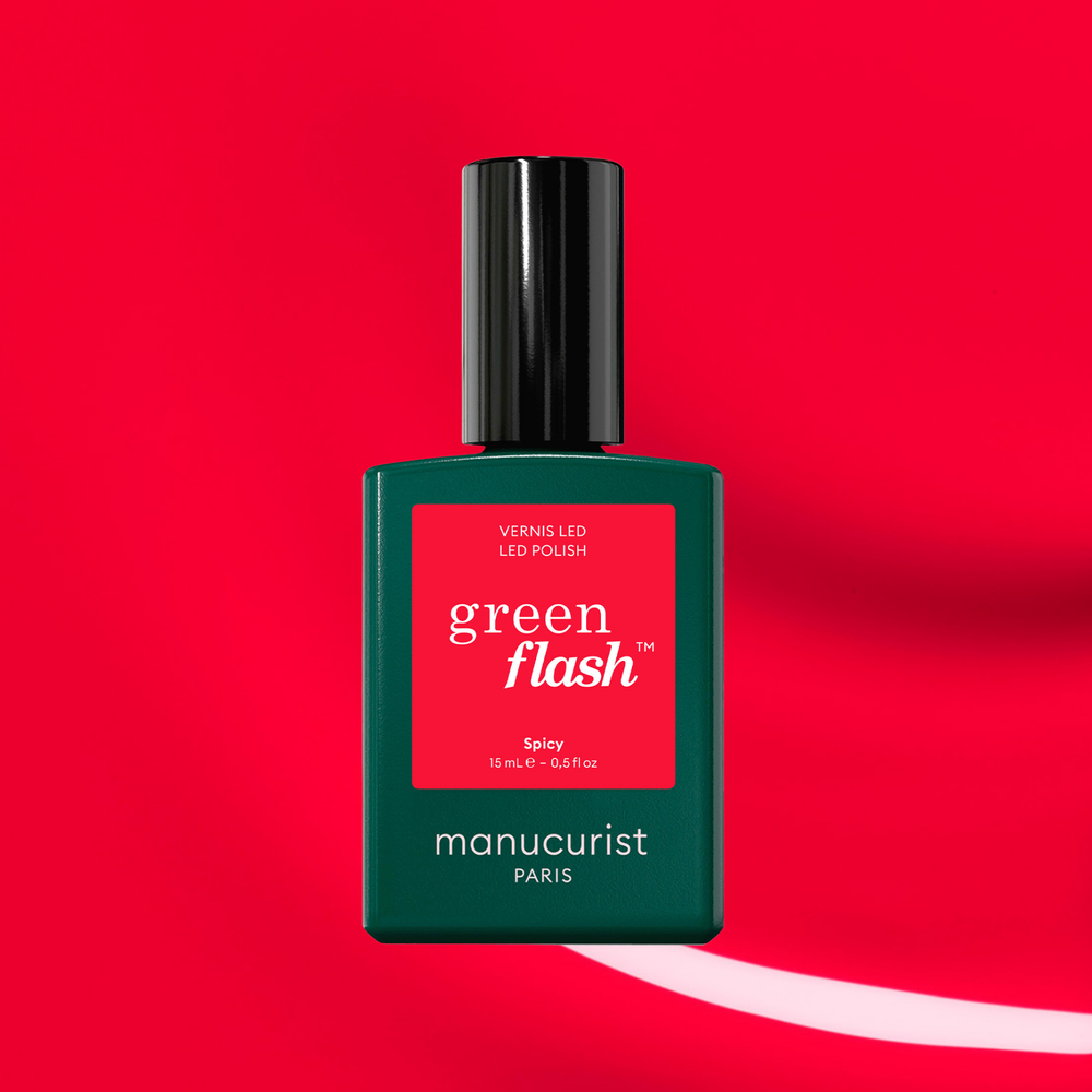 Vernis Green FLASH - Gamme Semi Permanent - Nuoo