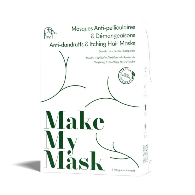 Masque Anti-Pelliculaire & Démangeaisons - Pack de 4 - Nuoo
