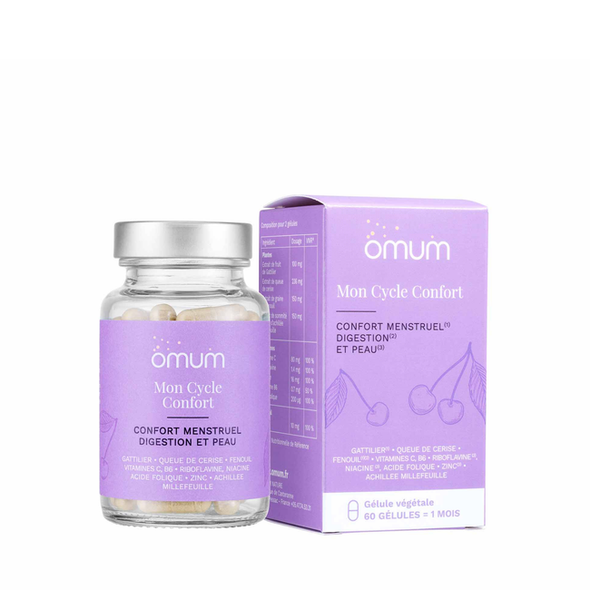 Mon Cycle Confort - Cycle & SPM : Confort menstruel digestion & peau - Nuoo