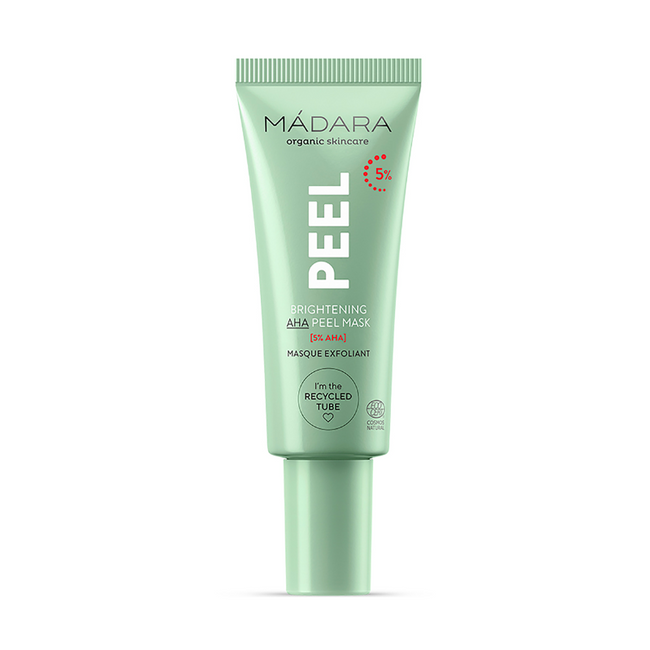 Masque peeling éclat aux AHA bio - Nuoo