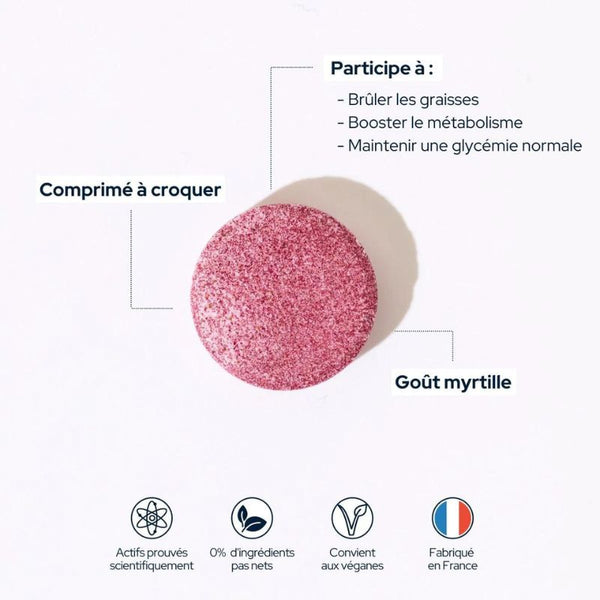 Complément Alimentaire EPYCURE Boost Métabolisme - Brûle-graisse Et Régulateur De Sucres, 2x30 Comprimés, DLUO 04/2028